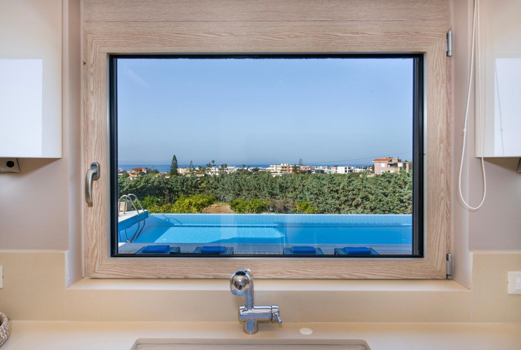 גובס Four Seasons Private Villa - Seaview - Big Heated Pool - Gym - Sport Activities מראה חיצוני תמונה