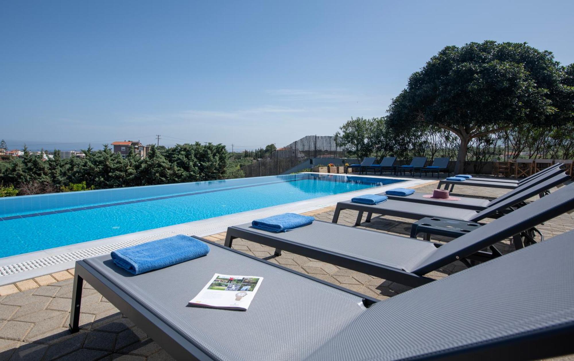 גובס Four Seasons Private Villa - Seaview - Big Heated Pool - Gym - Sport Activities מראה חיצוני תמונה